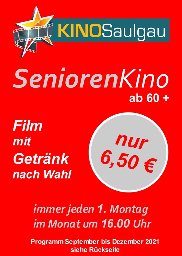 Seniorenkino (ab 60 Jahre)